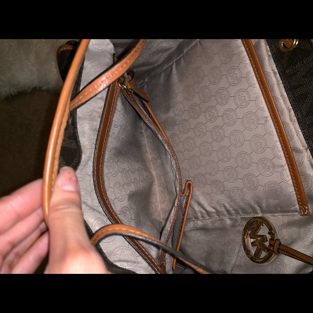 Large Michael Kors Backpack - image 4